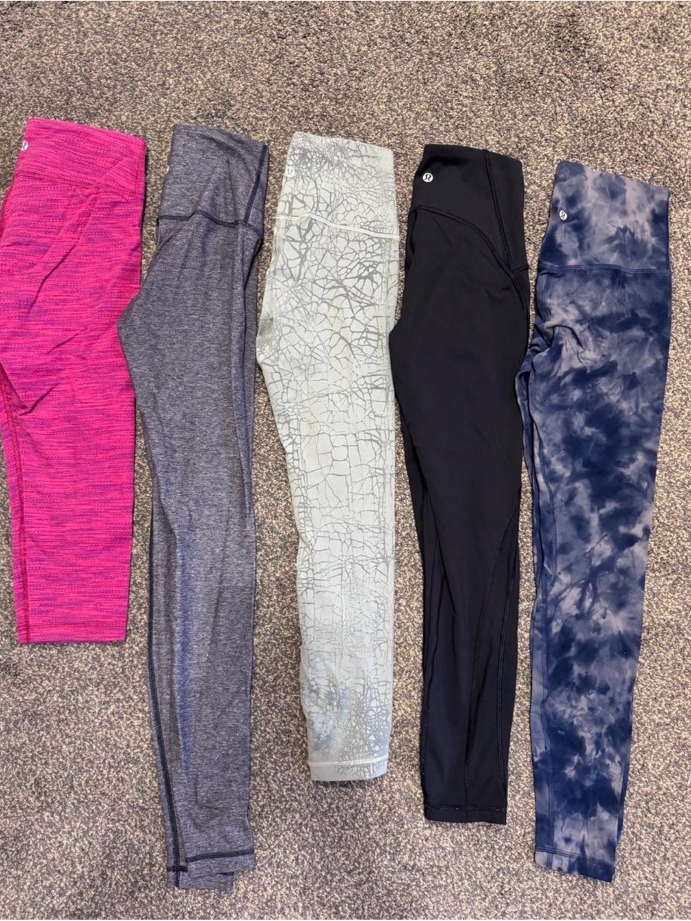 lululemon bundle of 5 leggings